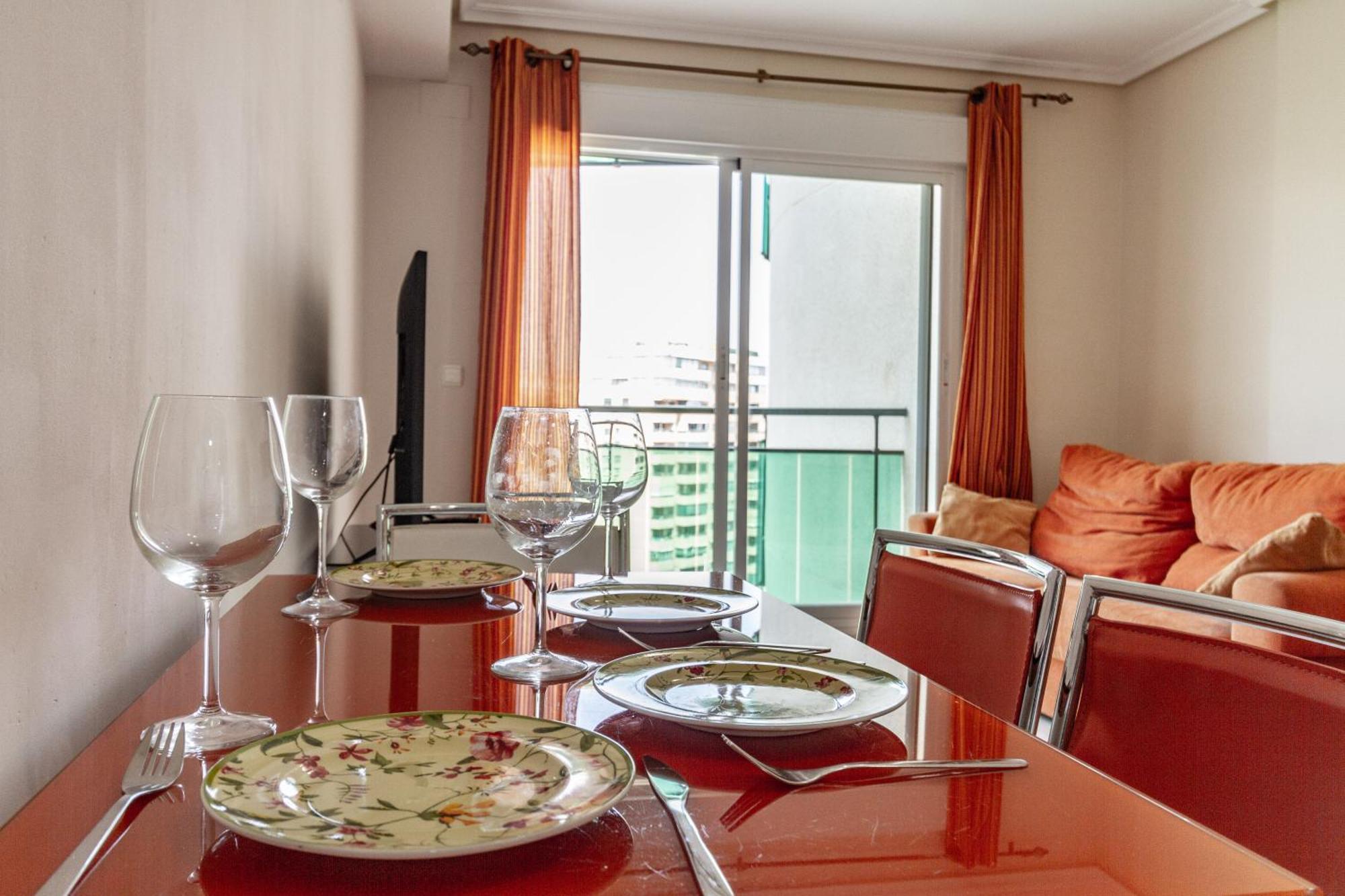 Apartment Vilapark With Pool, Free Parking, Terrace, Beach Benidorm Exterior foto