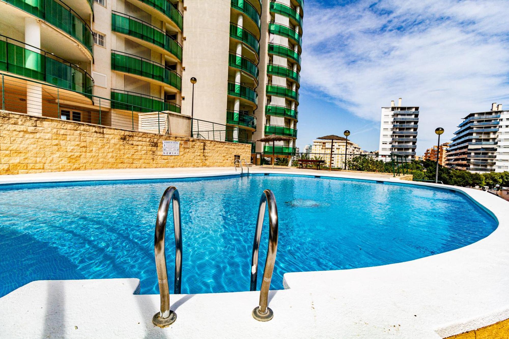 Apartment Vilapark With Pool, Free Parking, Terrace, Beach Benidorm Exterior foto